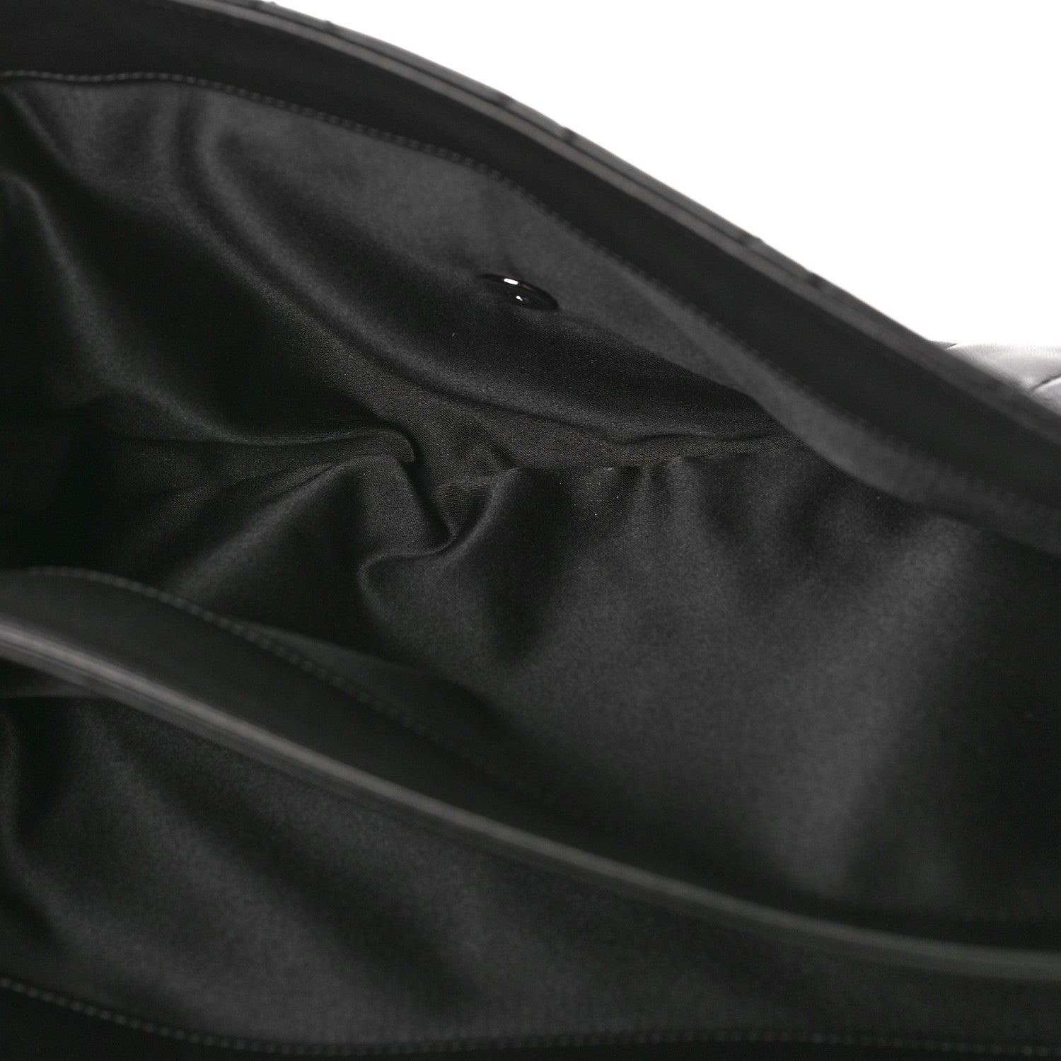 Chanel Lambskin Quilted Maxi 3 Flap Black 5 of 12