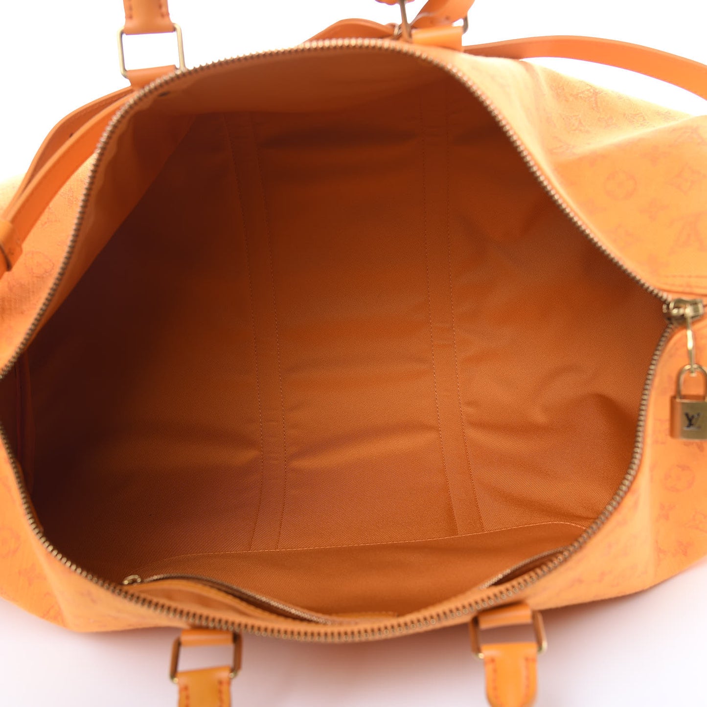 Denim Monogram Keepall Bandouliere 50 Ocre