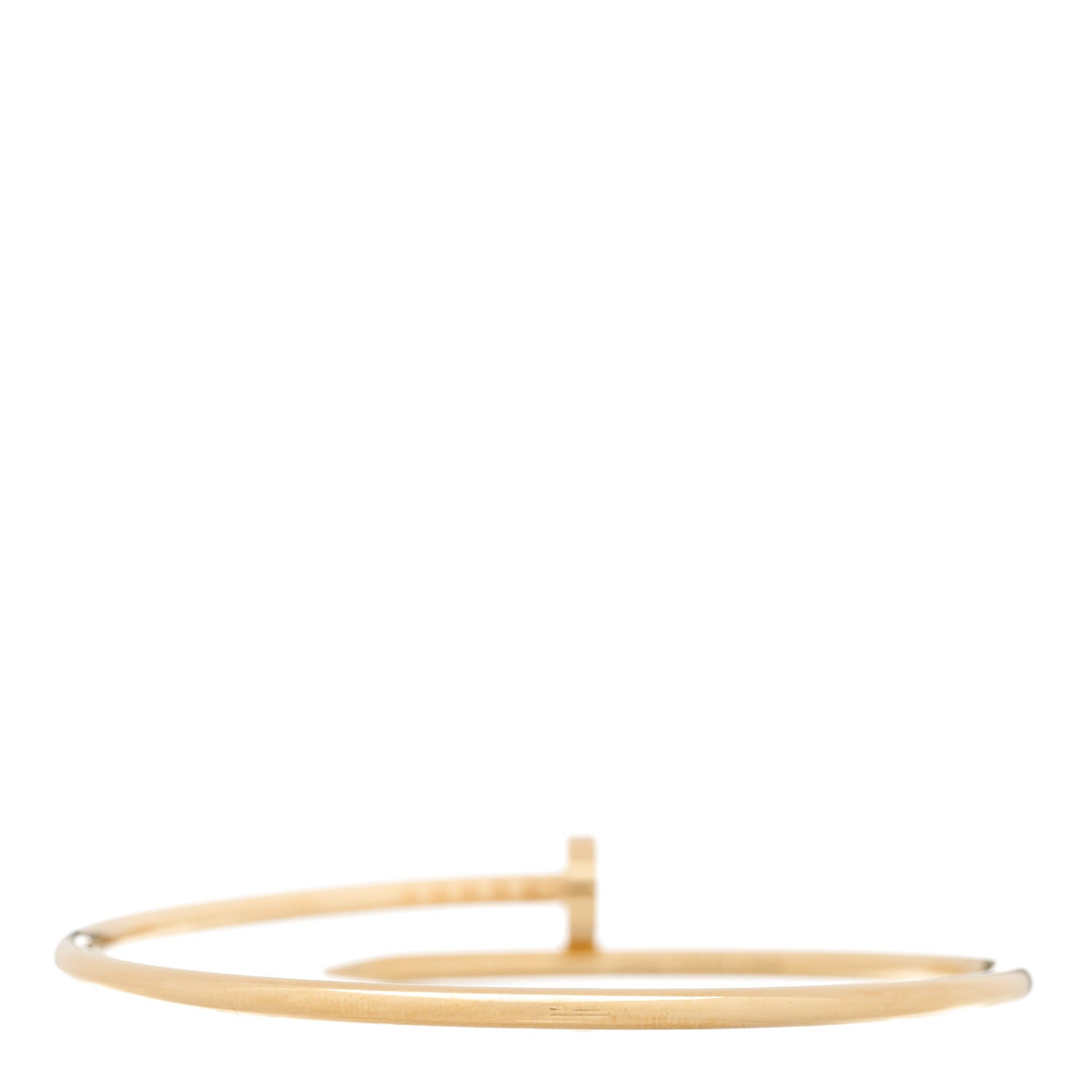 Cartier 18K Yellow Gold Small Juste Un Clou Bracelet 16 5 of 8