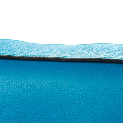 Gucci Calfskin GG Marmont Shoulder Bag Turquoise 12 of 12