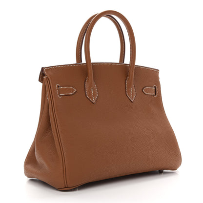 Hermes Togo Birkin 30 Gold 3 of 36