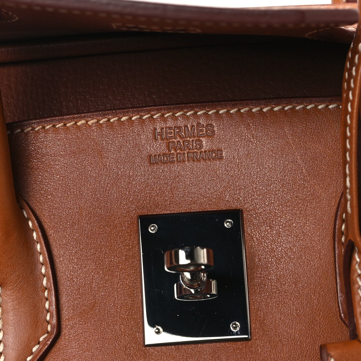 Hermes Natural Barenia Birkin 35 Fauve 7 of 12