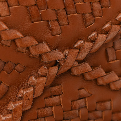 Loewe Calfskin Woven Small Puzzle Bag Tan 12 of 12
