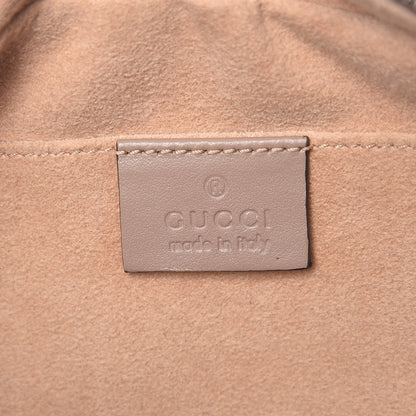 Gucci Calfskin Matelasse Small GG Marmont Chain Shoulder Bag Taupe 6 of 8