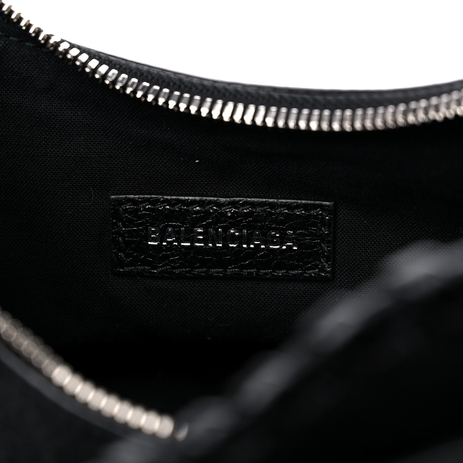 Balenciaga Agneau Arena Le Cagole Shoulder Bag XS Black 7 of 10