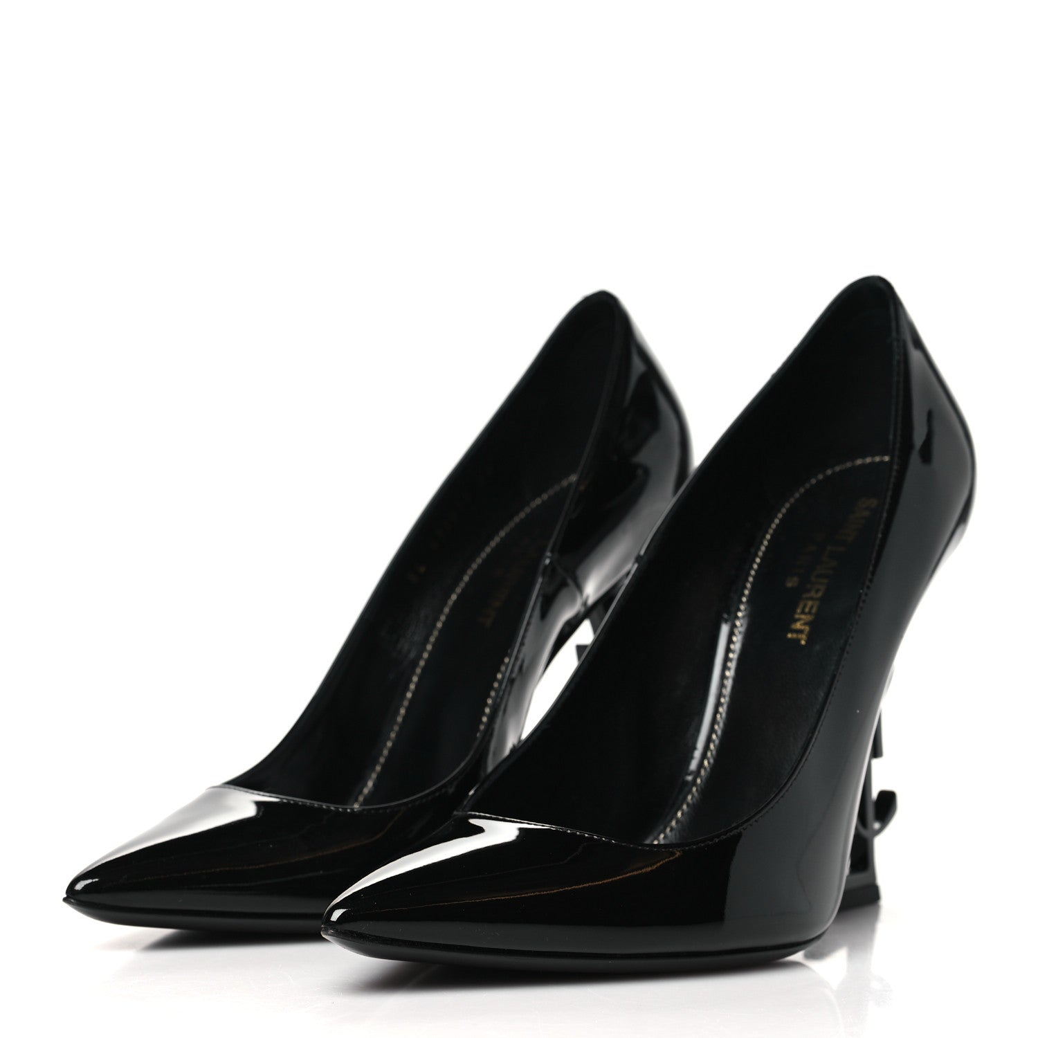 Saint Laurent Patent Opyum 110 Pumps 38 Black 4 of 11