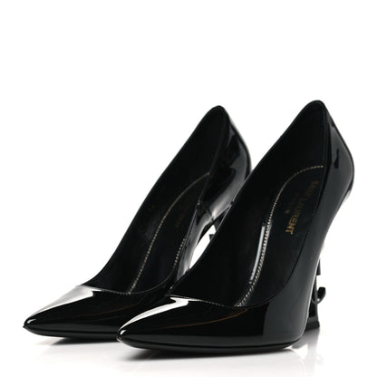 Saint Laurent Patent Opyum 110 Pumps 38 Black 4 of 11