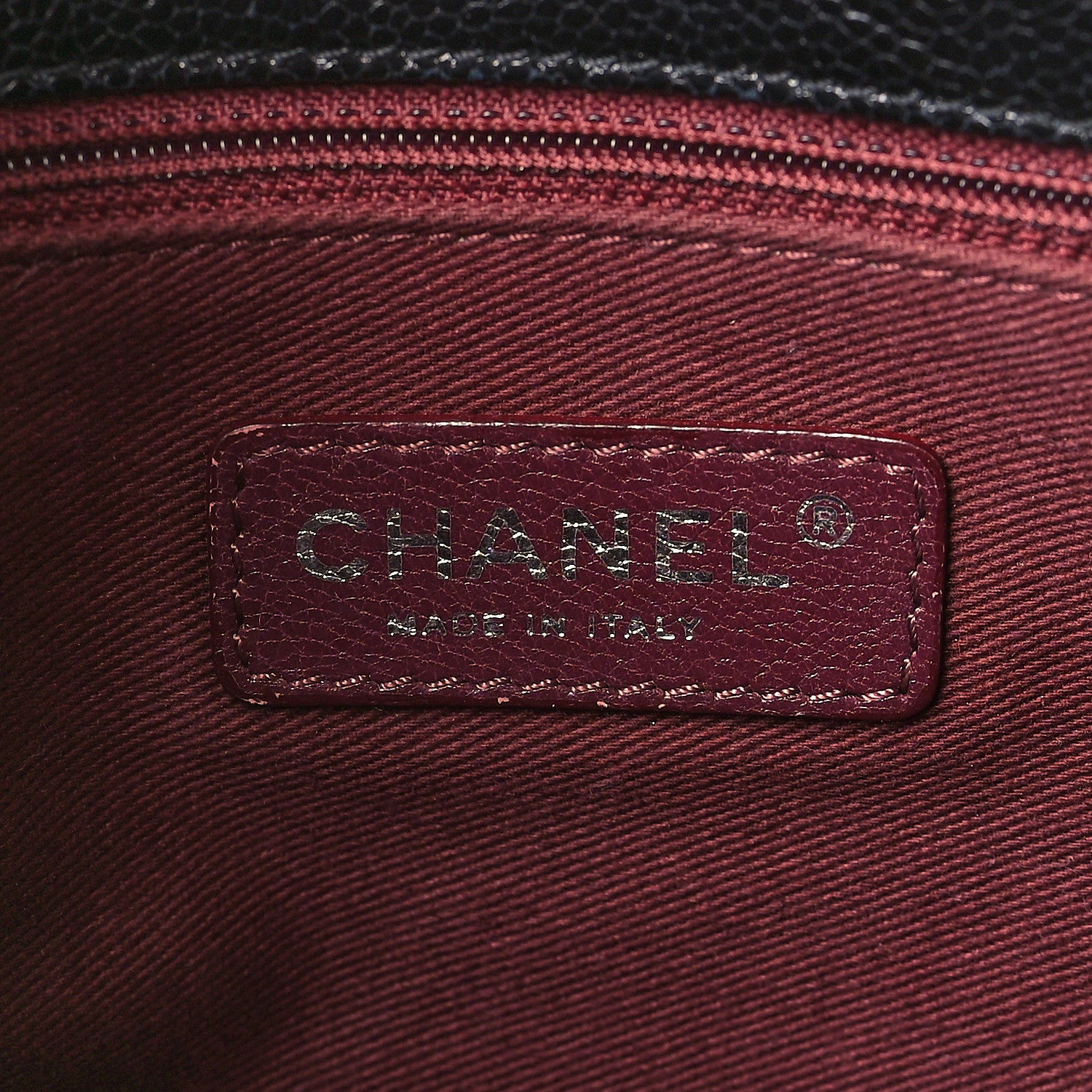 Chanel Crumpled Grained Calfskin Jumbo CC Crave Flap Black 6 of 13