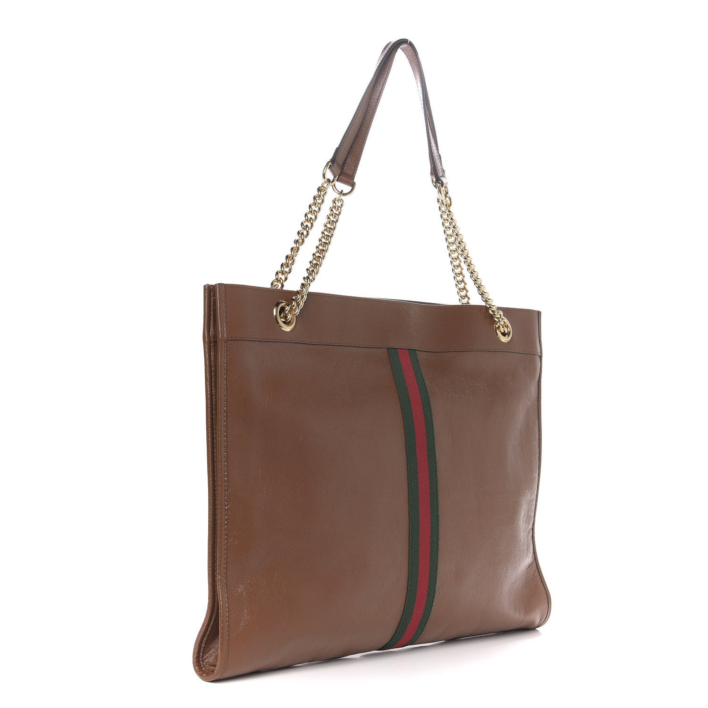 Calfskin Large Rajah Chain Tote Cuir
