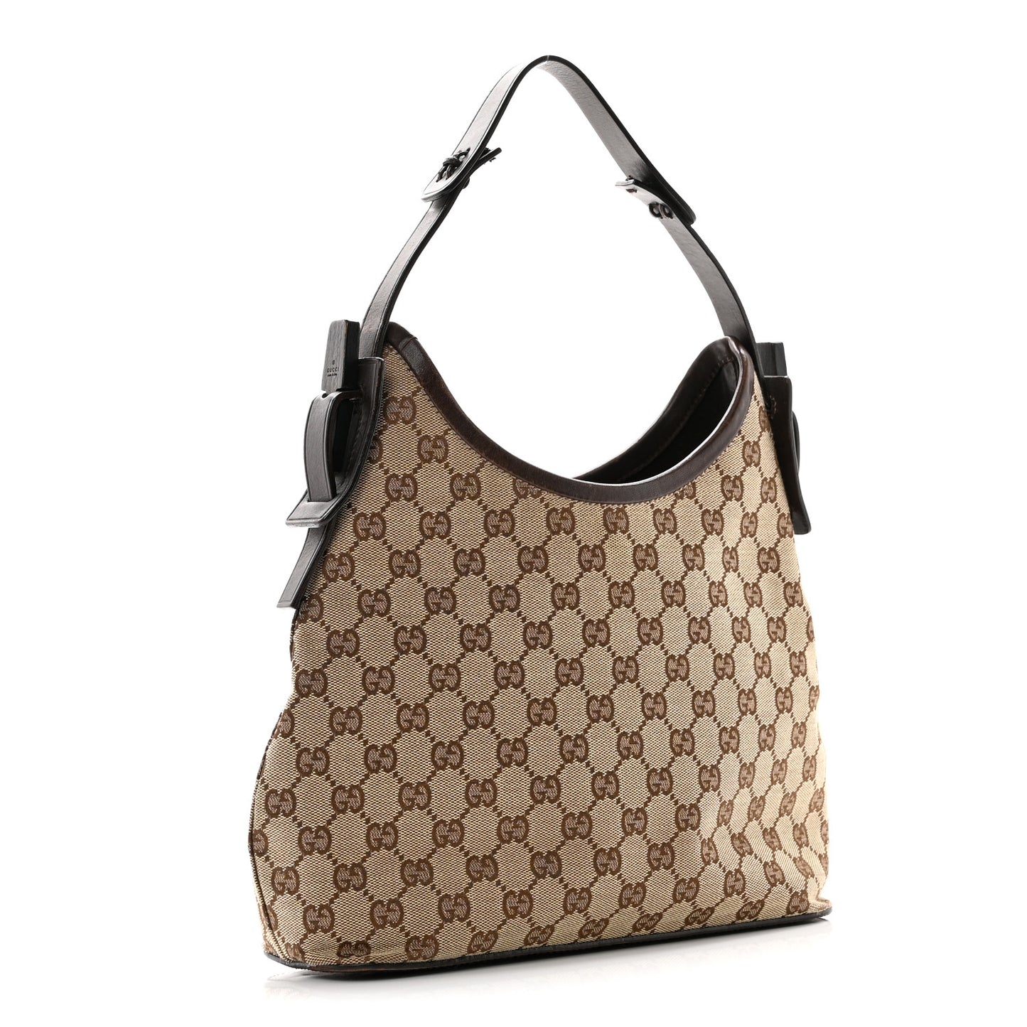 Monogram Small Hobo Dark Brown