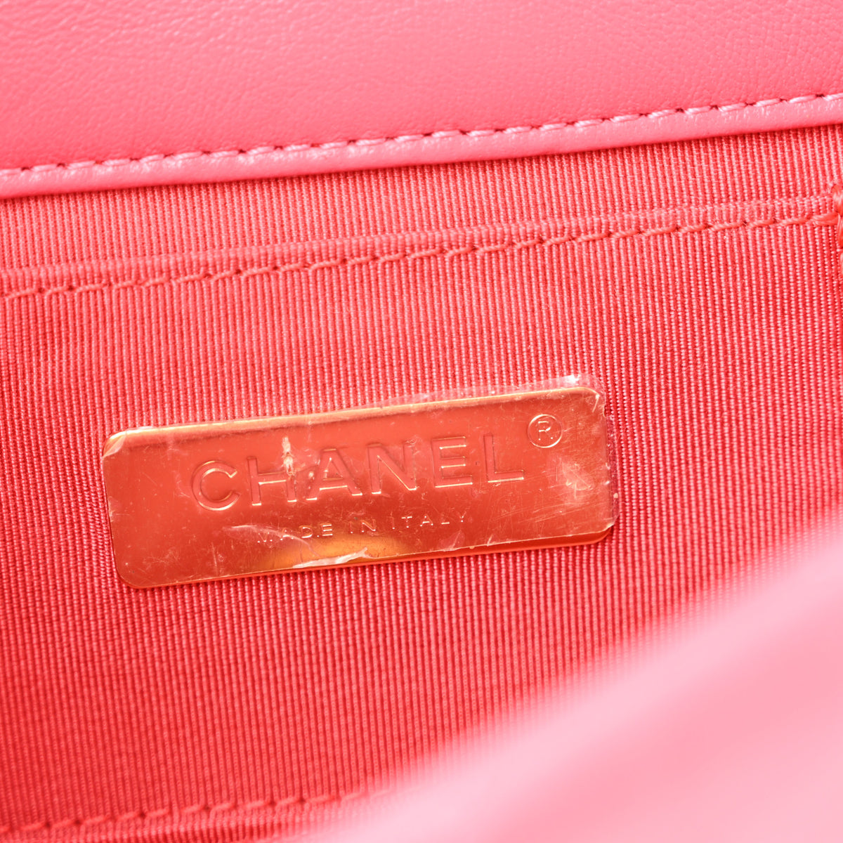 Chanel Lambskin Quilted Chanel 19 Waist Bag Pink 6 of 12