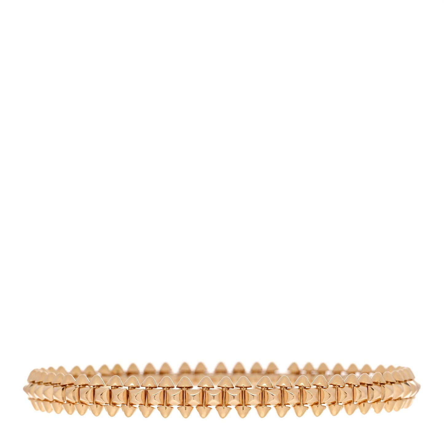 18K Pink Gold Small Clash De Cartier Bracelet 15