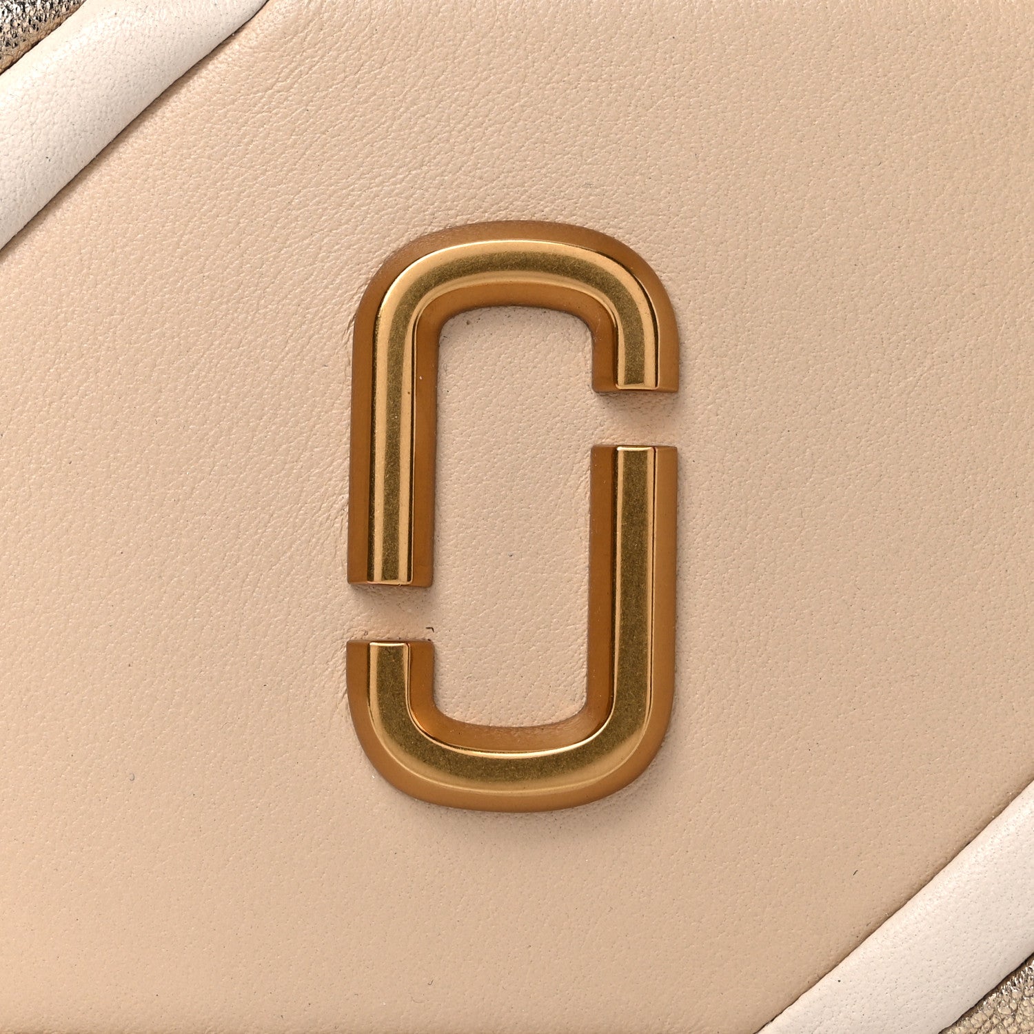 Marc Jacobs Calfskin Glam Shot Top Zip Multi Wallet Curds Whey 7 of 8