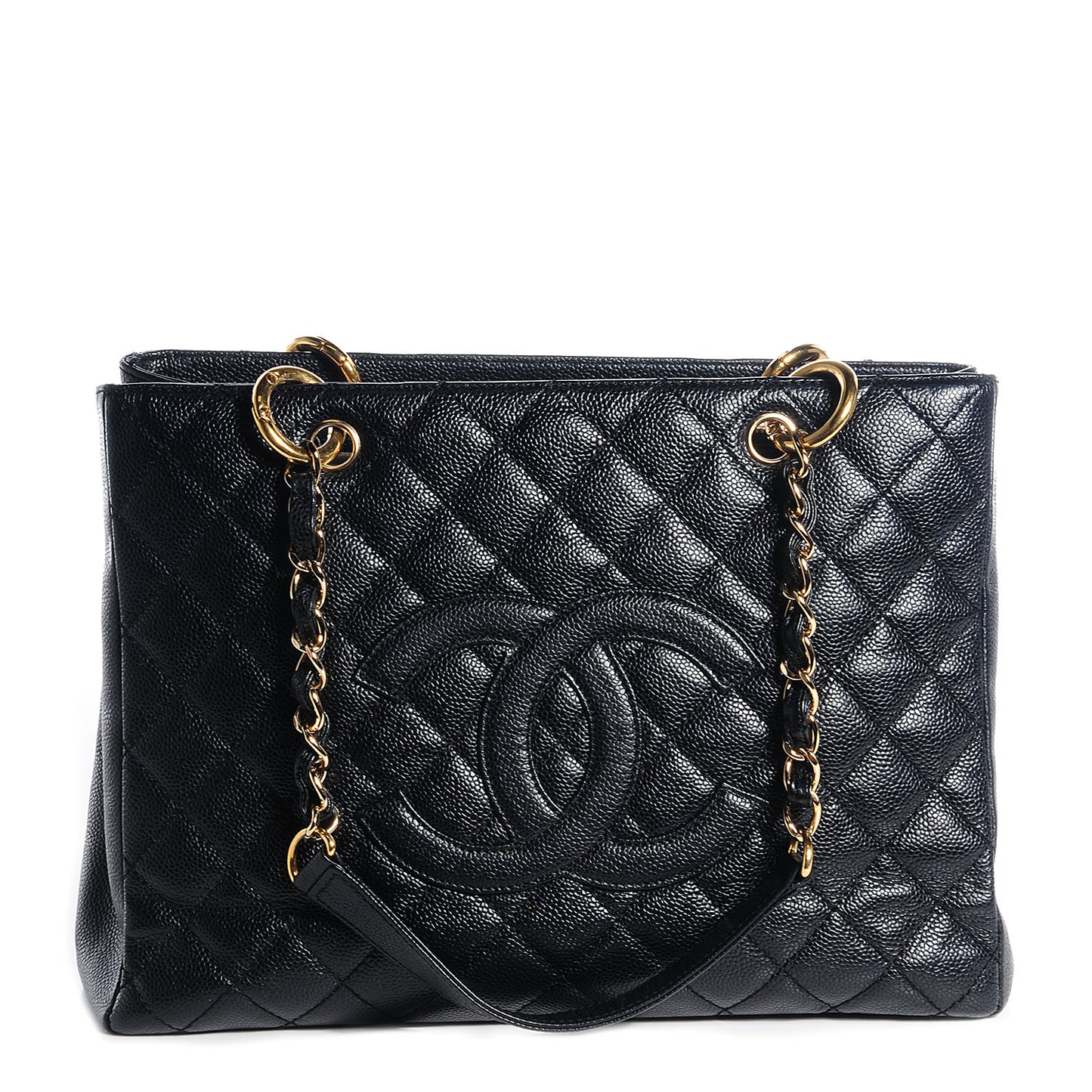 Caviar Grand Shopping Tote GST Black