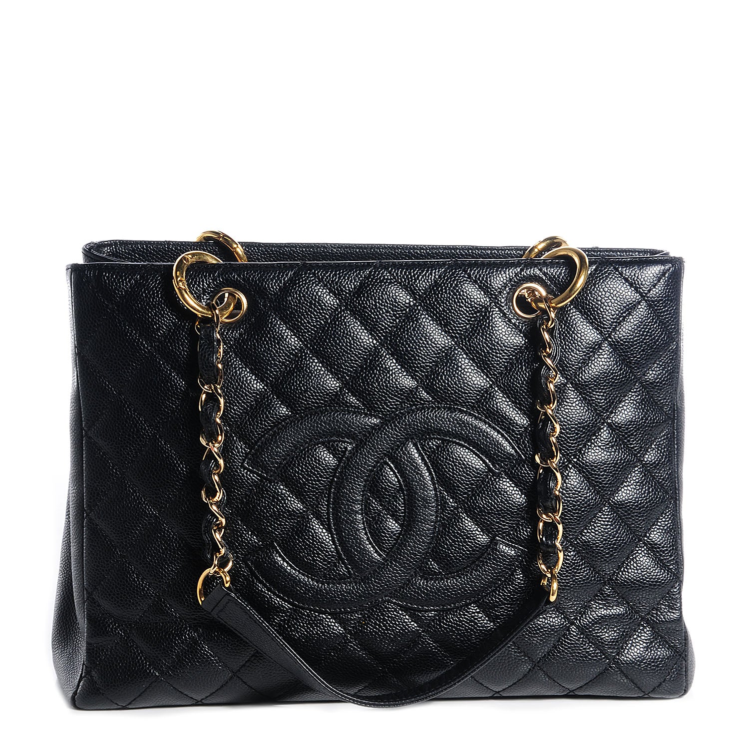 Chanel Caviar Grand Shopping Tote GST Black 1 of 7