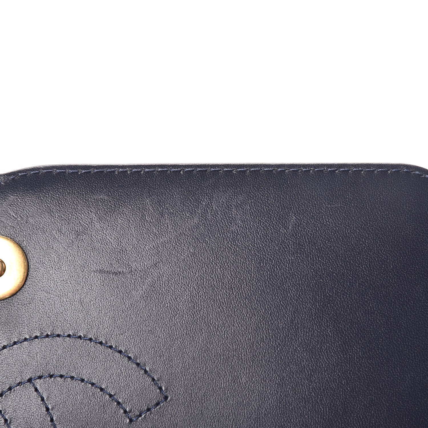 Chanel Caviar Quilted Medium CC Filigree Flap Navy Black 11 of 13