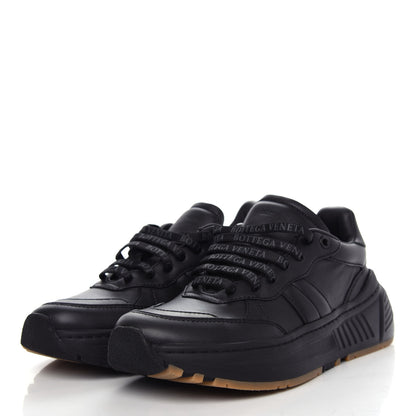 Bottega Veneta Calfskin Womens The Speedster Sneakers 37.5 Black 3 of 11