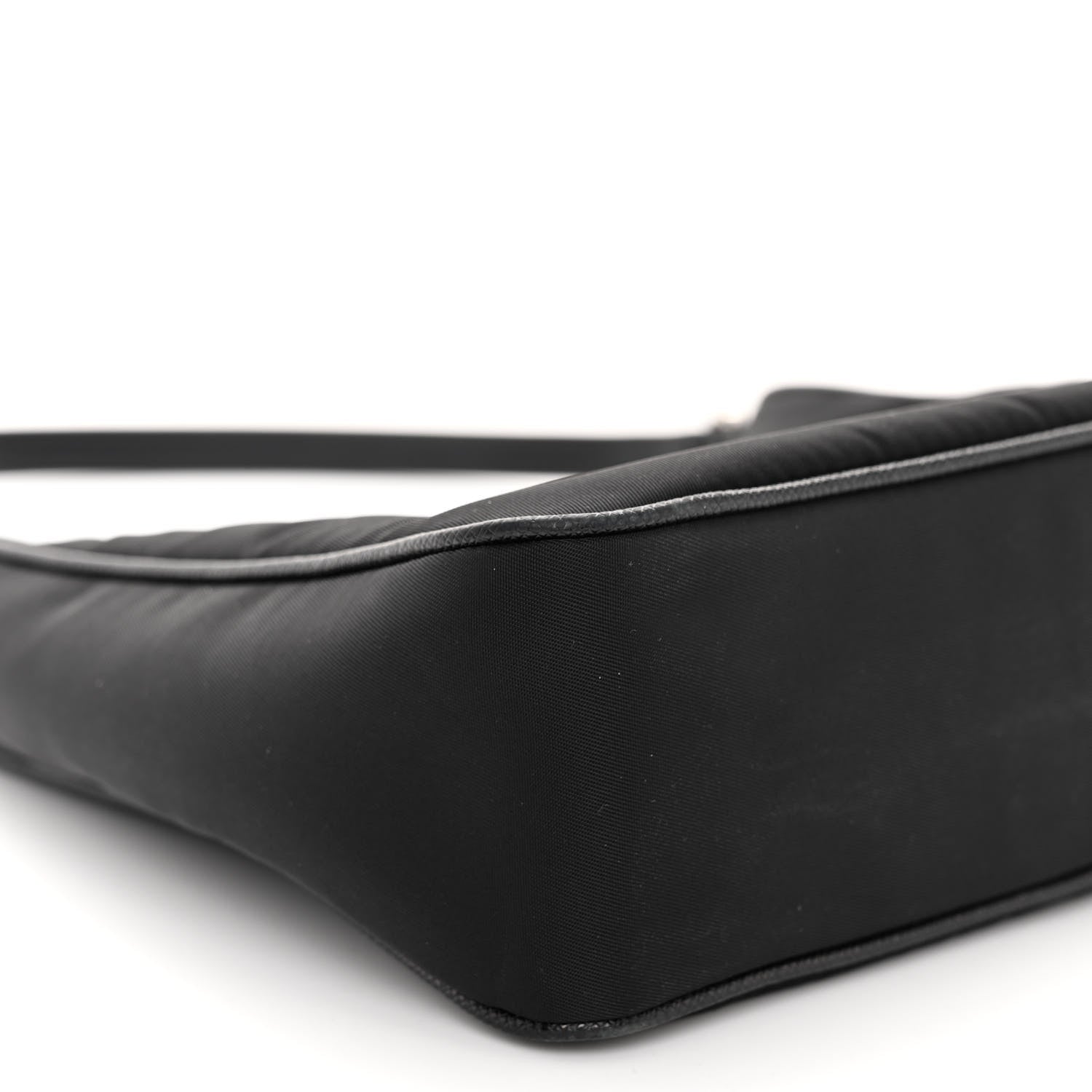 Prada Tessuto Nylon Saffiano Mini Re-Edition 2005 Bag Black 10 of 11
