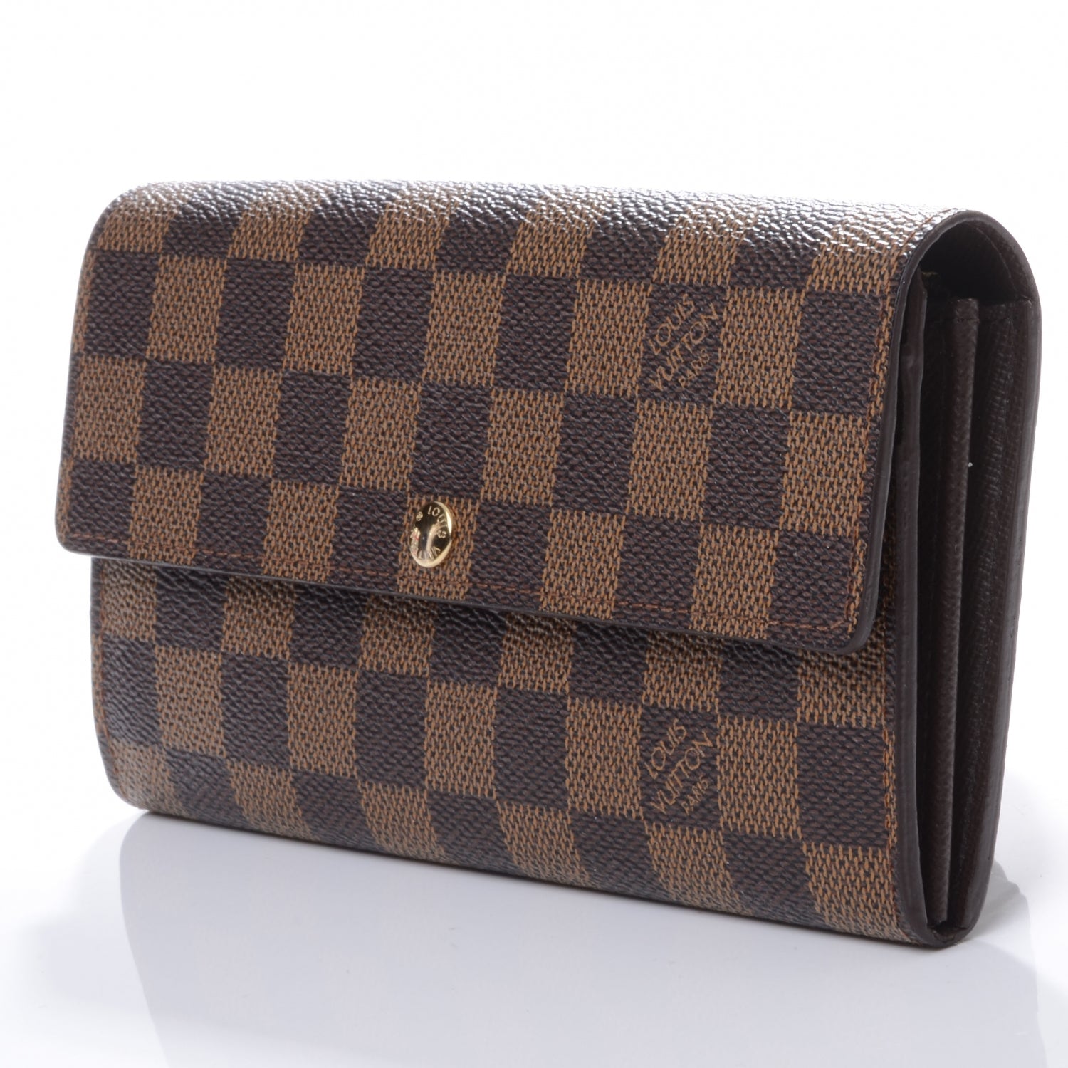Louis Vuitton Damier Ebene Sarah Wallet 4 of 7