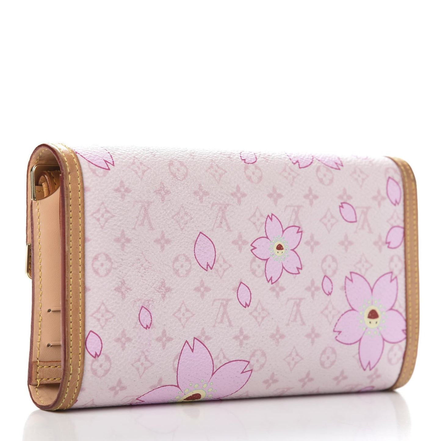 Monogram Cherry Blossom Porte Tresor International Wallet Pink