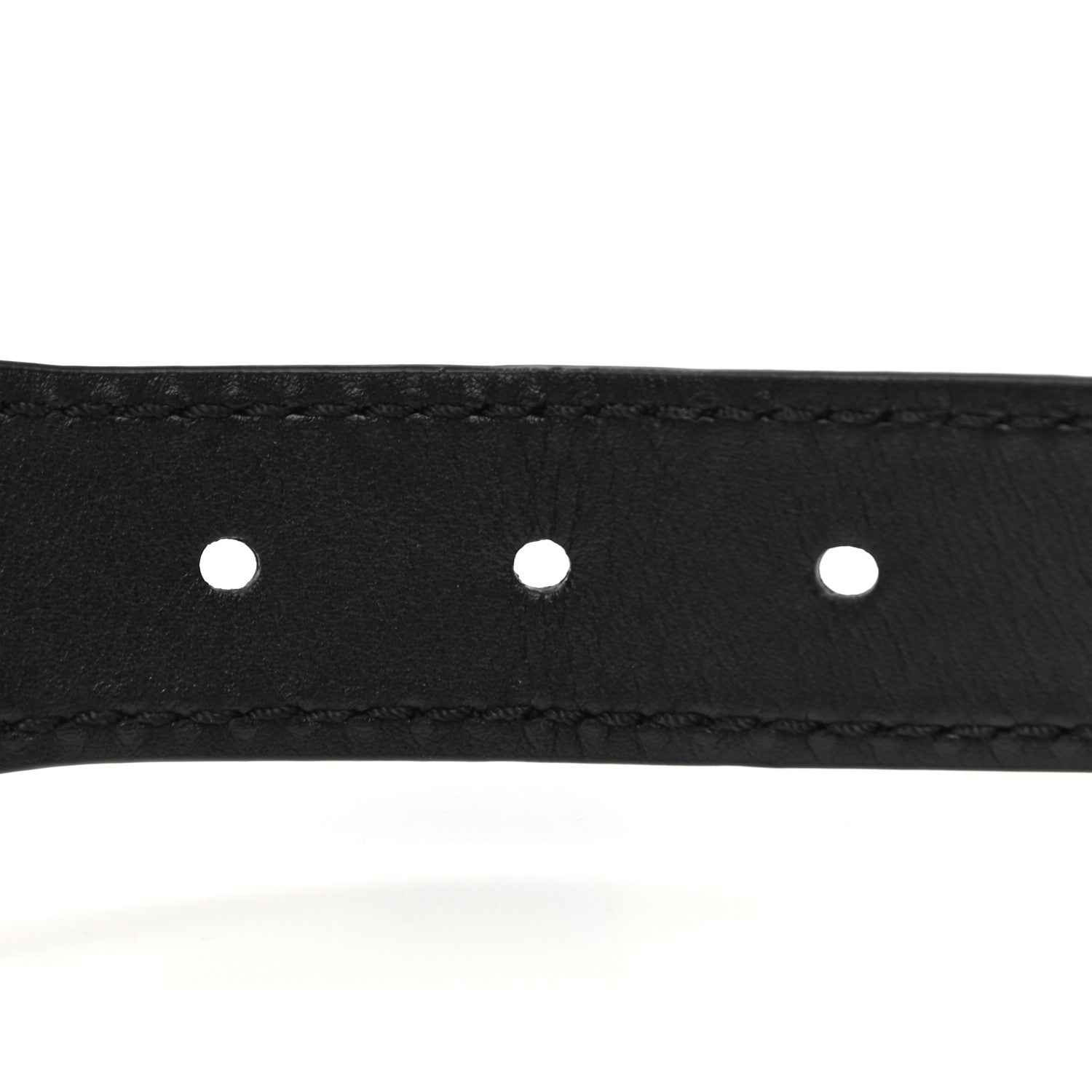 Christian Dior Canvas Embroidered Large Book Belt 85 34 Black Beige 4 of 10