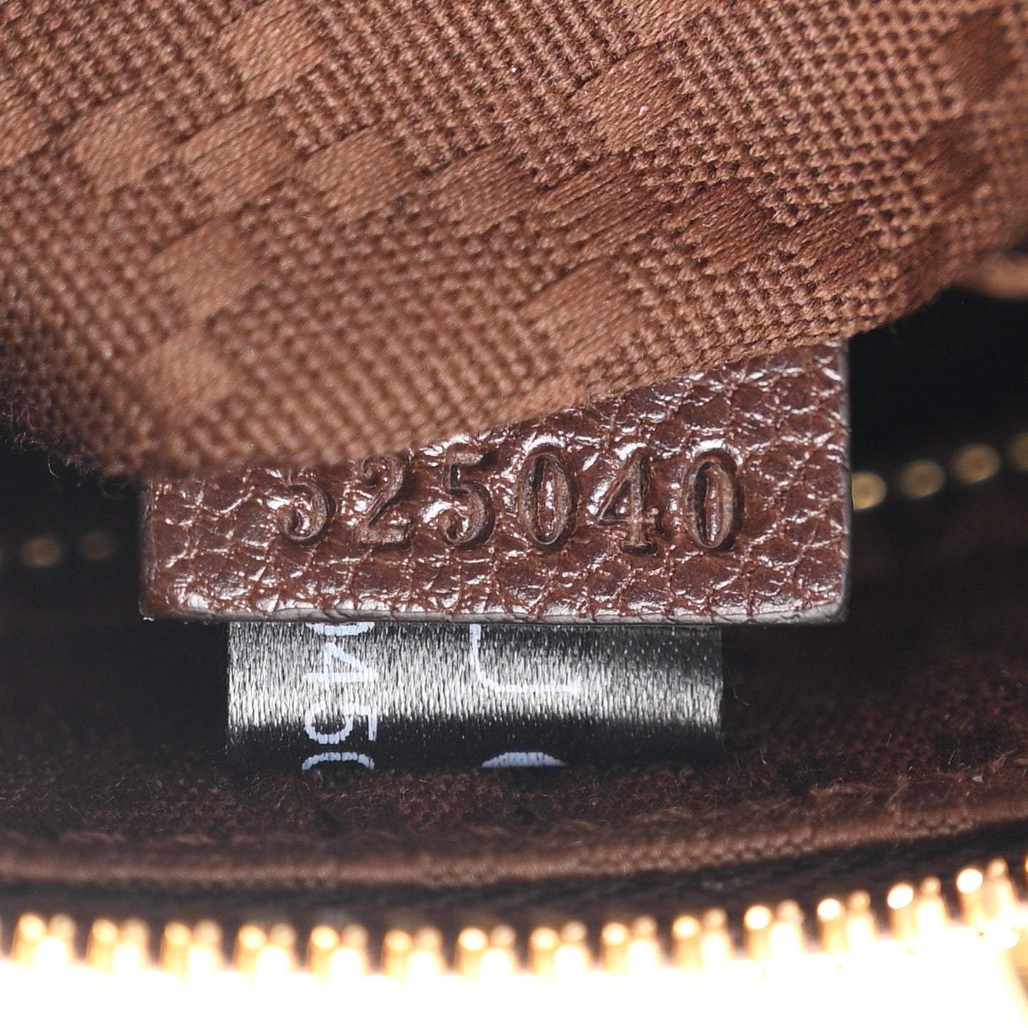 Suede Web Medium Borsetto Boston Dark Brown