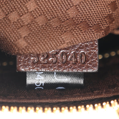 Gucci Suede Web Medium Borsetto Boston Dark Brown 7 of 10
