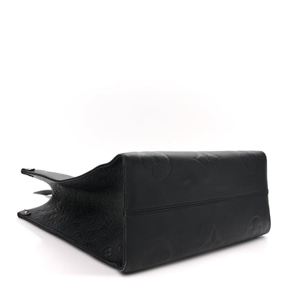 Louis Vuitton Empreinte Monogram Giant Onthego GM Black 3 of 8
