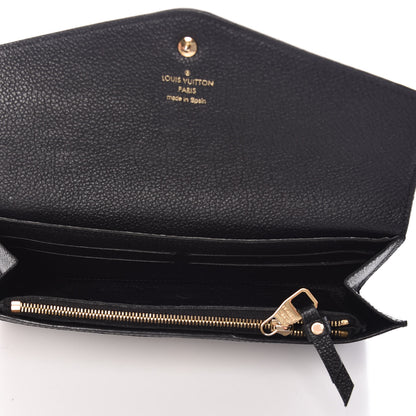 Louis Vuitton Empreinte Curieuse Wallet Black 6 of 15