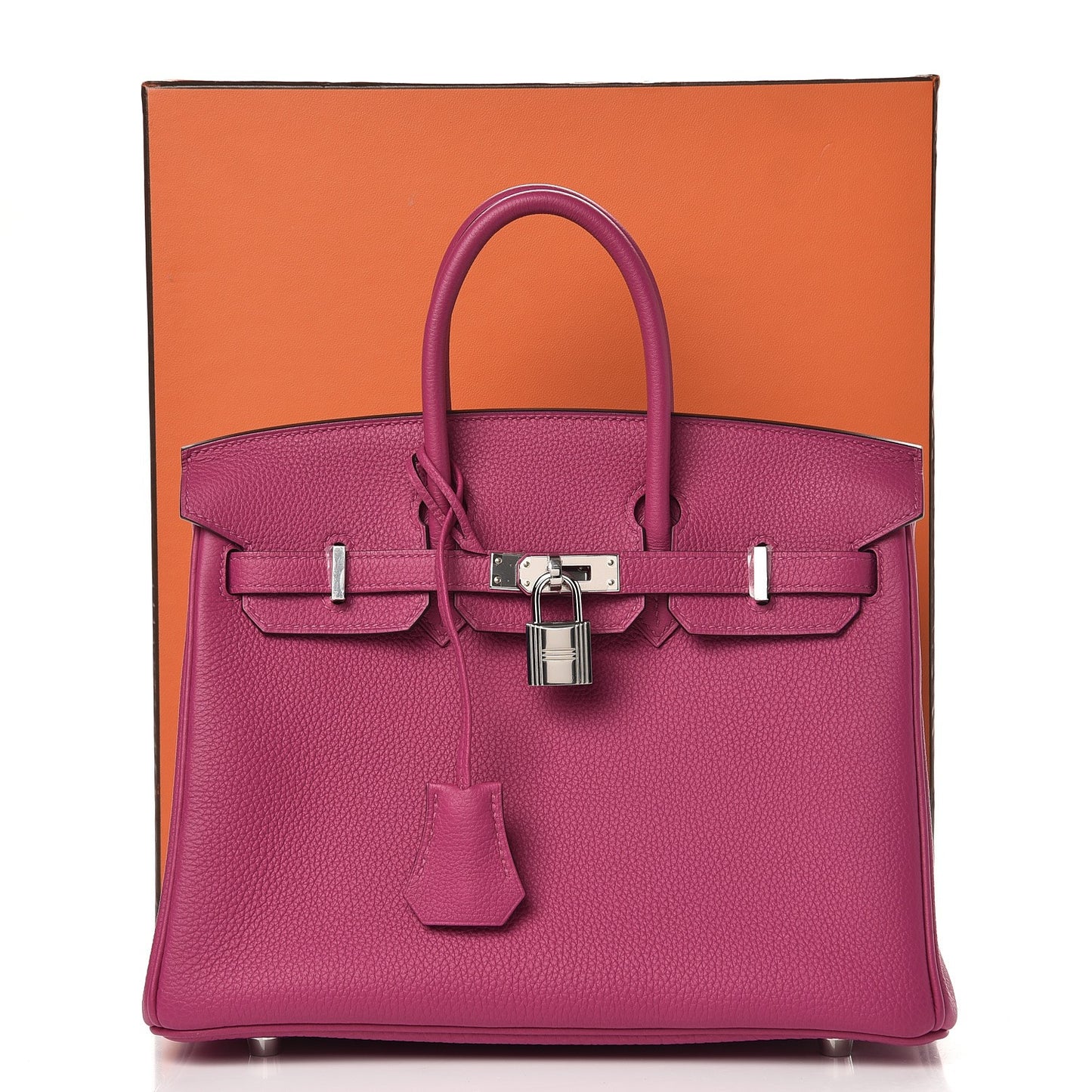 Togo Birkin 25 Rose Pourpre