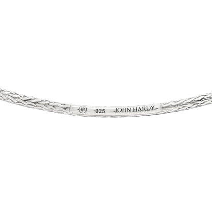 John Hardy JOHN HARDY Sterling Silver Black Diamond Bar Station Necklace 5 of 5