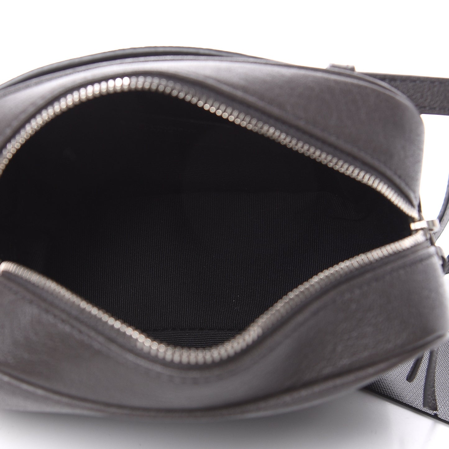 Lambskin Monogram Lou Belt Bag Asphalt