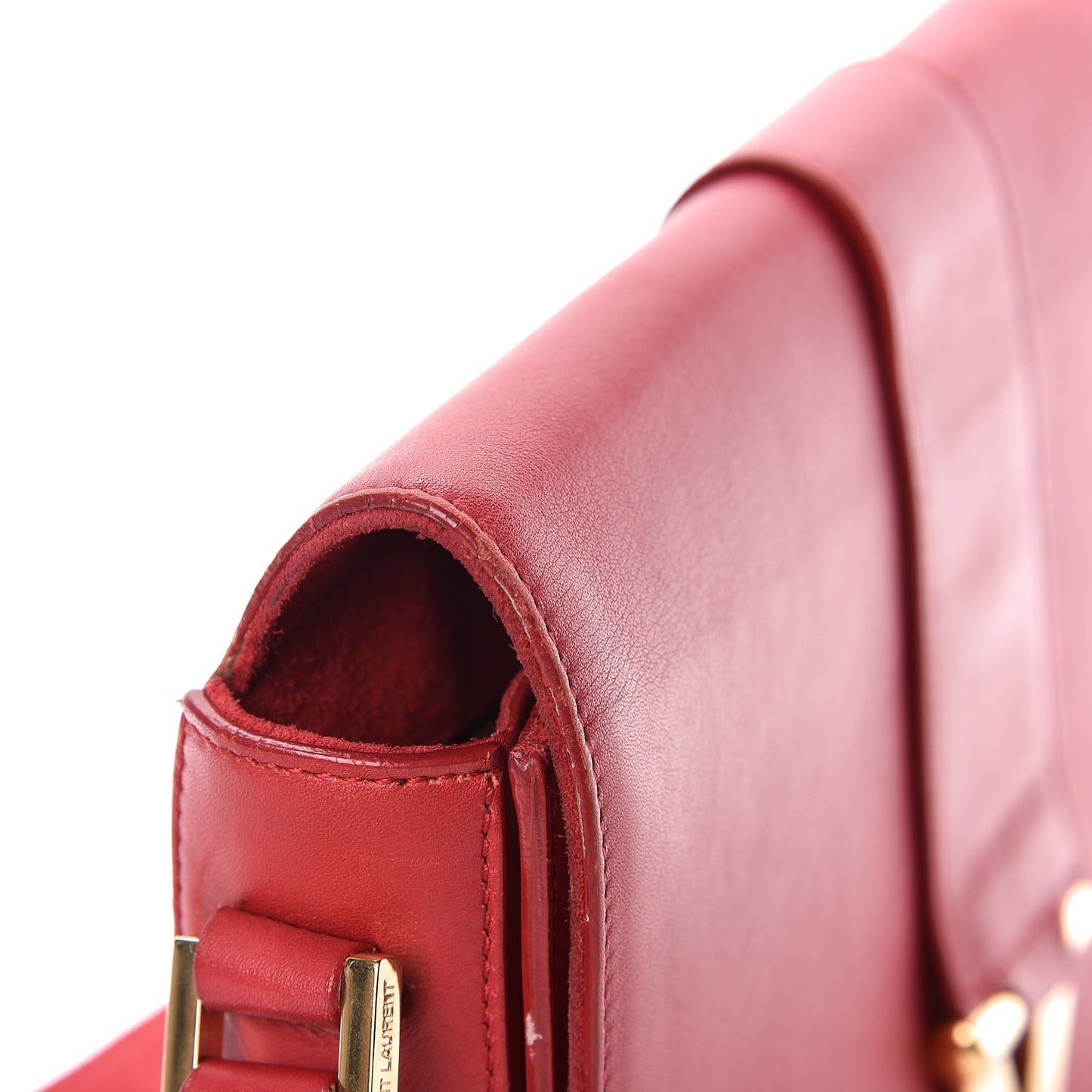 Calfskin Classic Y Satchel Red