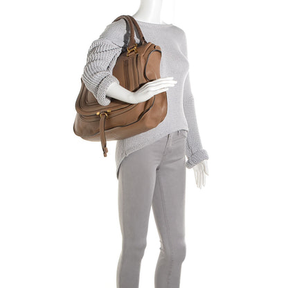 Chloe Calfskin Large Marcie Satchel Nut 2 of 8
