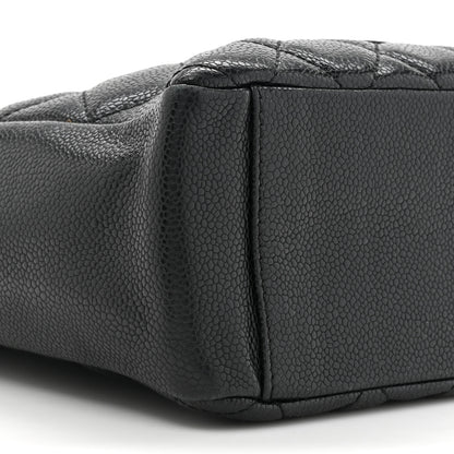 Chanel Caviar Quilted Petit Shopping Tote PST Black 10 of 14