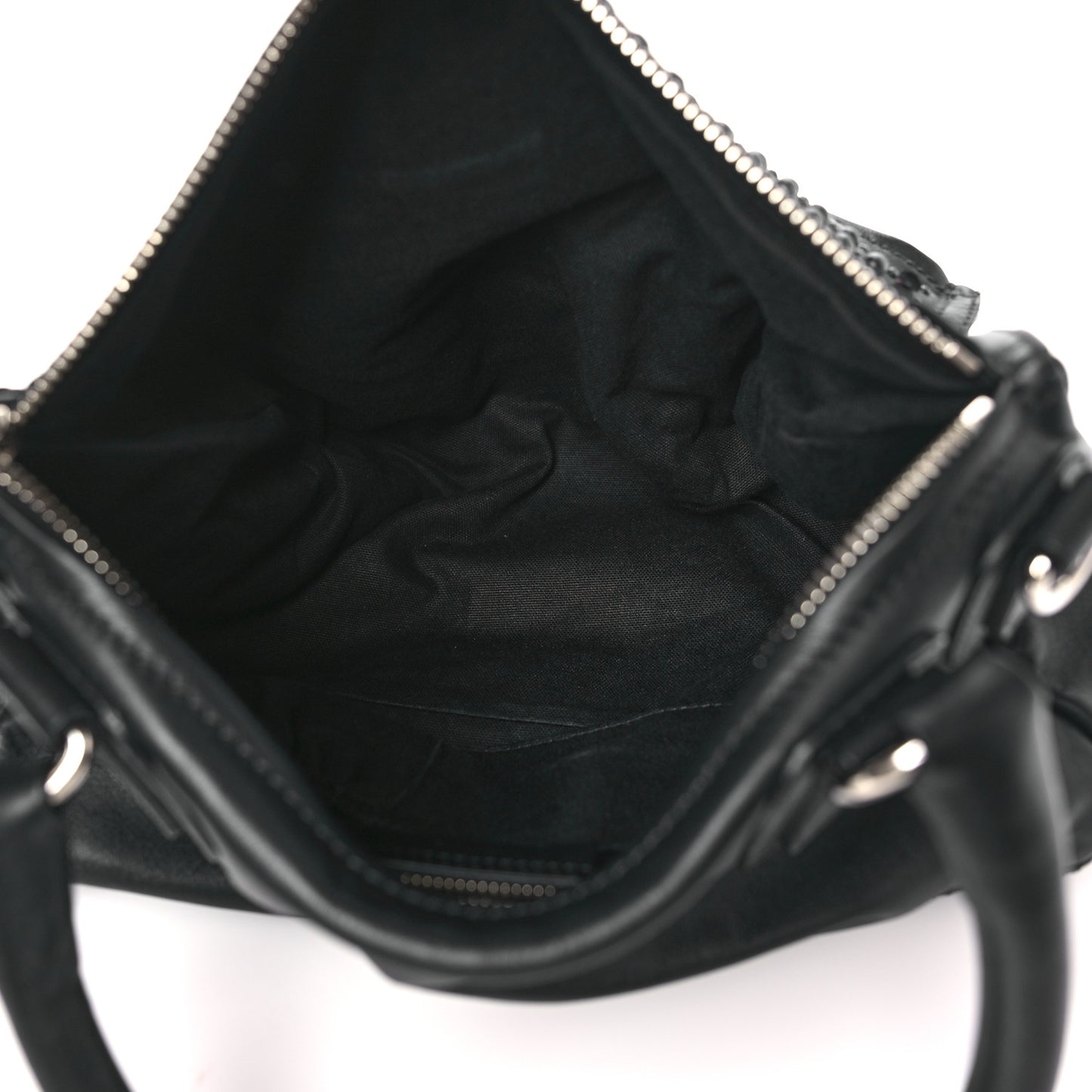 Calfskin Embellished Small Pandora Black