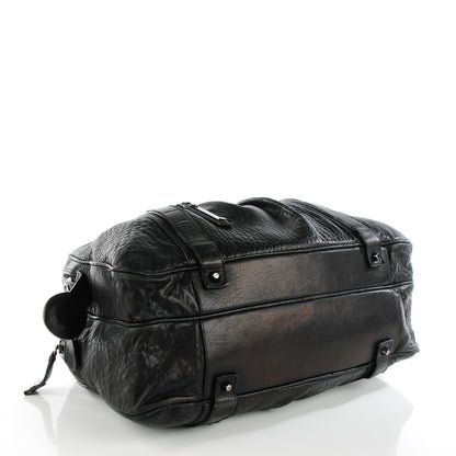 Burberry Prorsum Calfskin Studded Knight Satchel Black 5 of 10