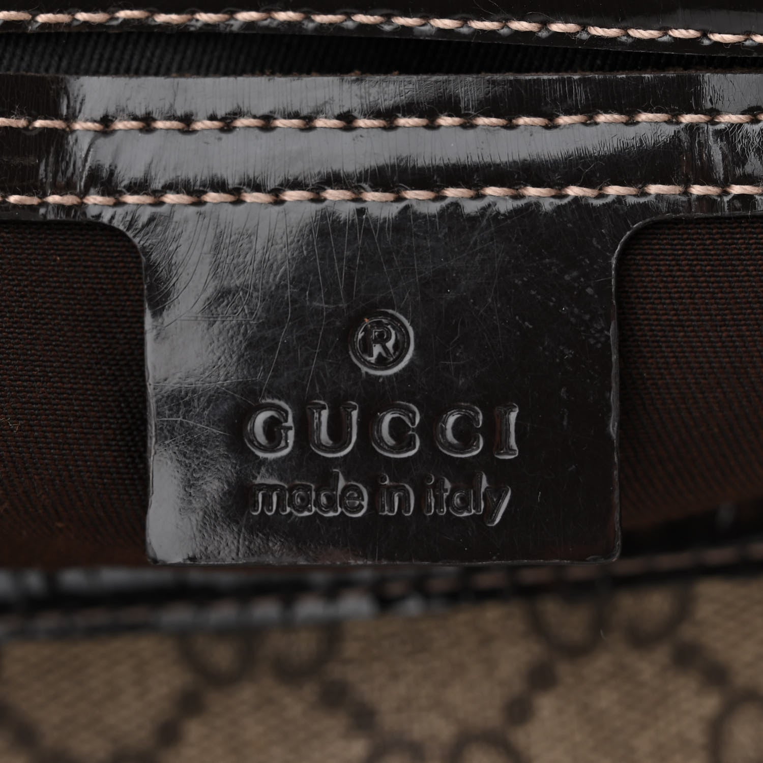Gucci GG Plus Monogram Medium Joy Boston Dark Brown 6 of 13