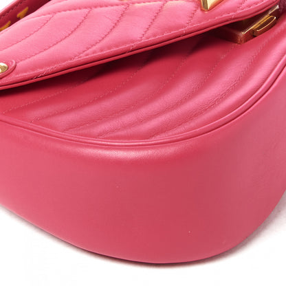 Louis Vuitton Calfskin New Wave Chain MM Rose Freesia 5 of 9