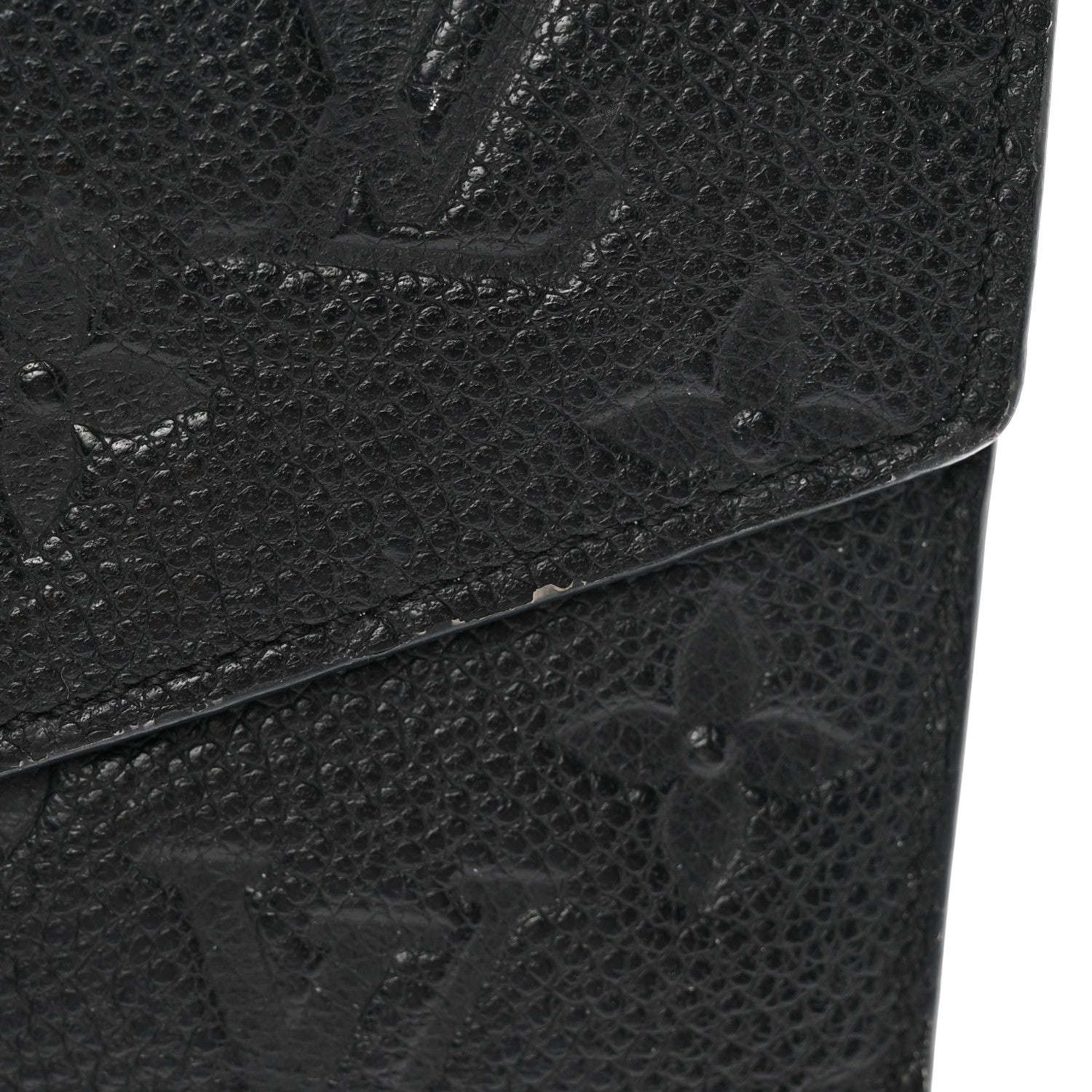 Louis Vuitton Empreinte Compact Curieuse Wallet Black 7 of 7