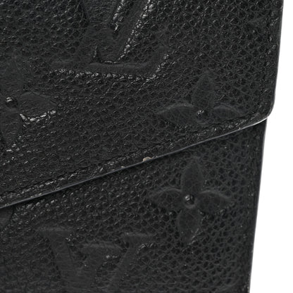 Louis Vuitton Empreinte Compact Curieuse Wallet Black 7 of 7