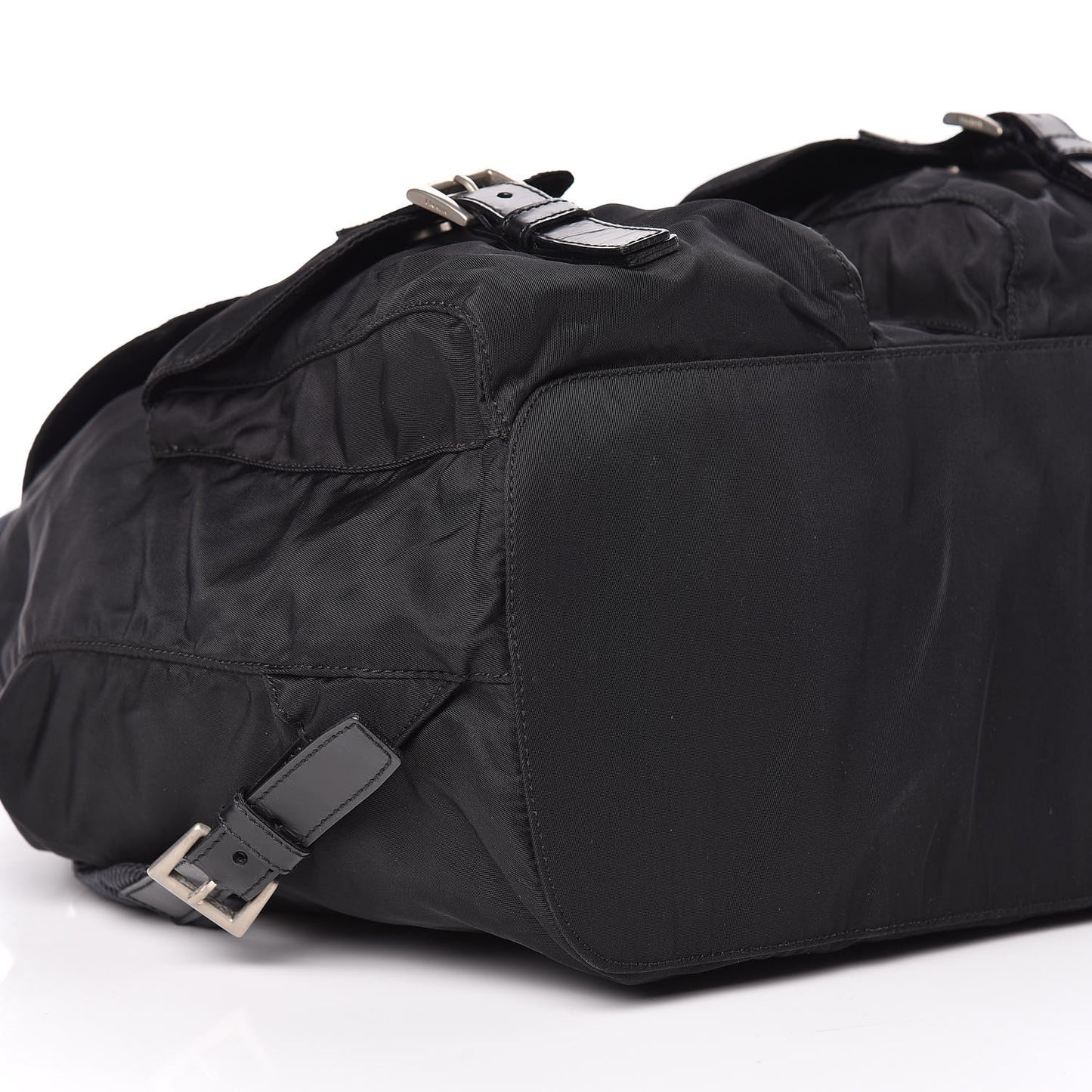 Nylon Vela Medium Backpack Black