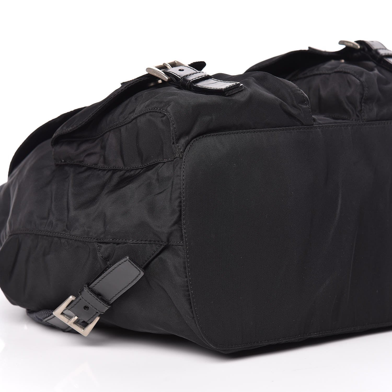 Prada Nylon Vela Medium Backpack Black 5 of 17