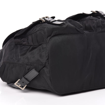 Prada Nylon Vela Medium Backpack Black 5 of 17