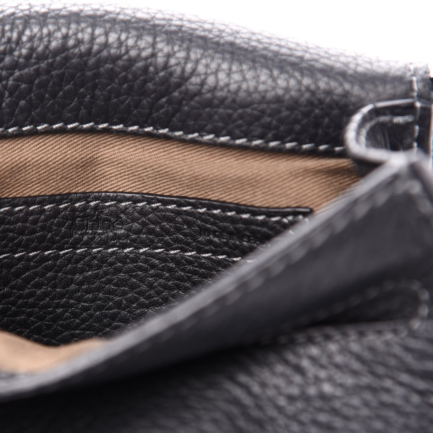 Calfskin Mini Marcie Round Crossbody Bag Black