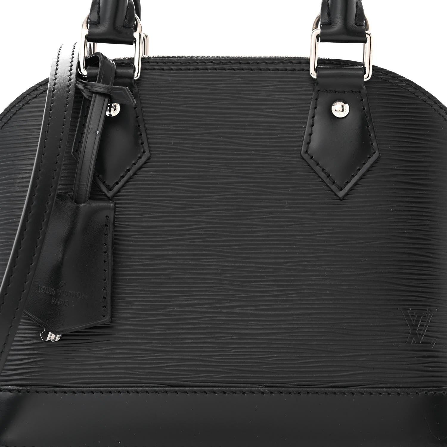 Louis Vuitton Epi Alma BB Black 7 of 10