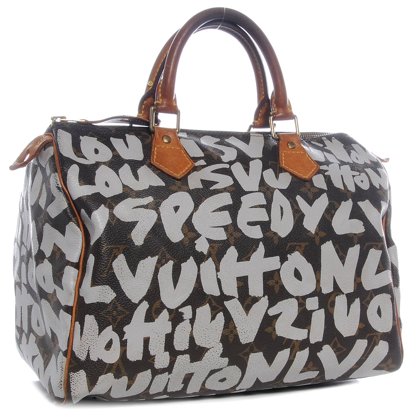 Monogram Graffiti Speedy 30 Silver