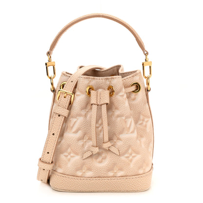 Louis Vuitton Empreinte Monogram Summer Stardust Nano Noe Beige Clair 1 of 7