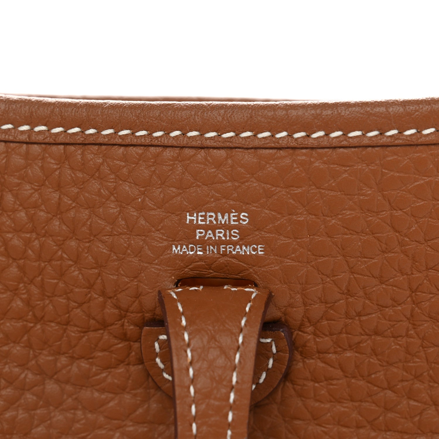 Hermes Taurillon Clemence Evelyne TPM Gold 6 of 10