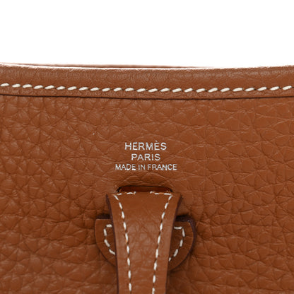 Hermes Taurillon Clemence Evelyne TPM Gold 6 of 10